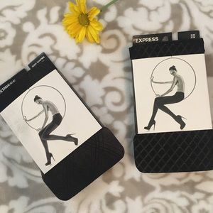 Two pairs of Express tights